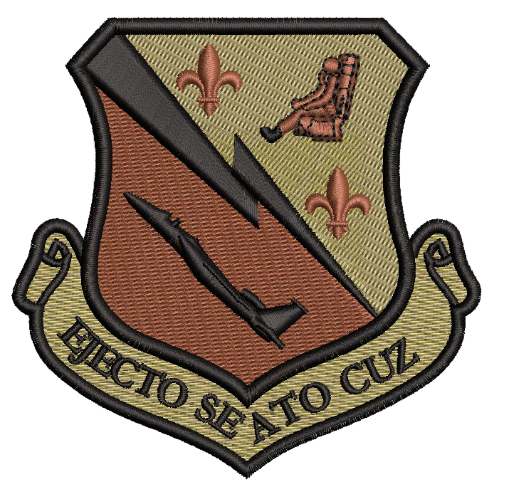 104th FW OCP Embroidered Morale Patch - Ejecto Seato Cuz