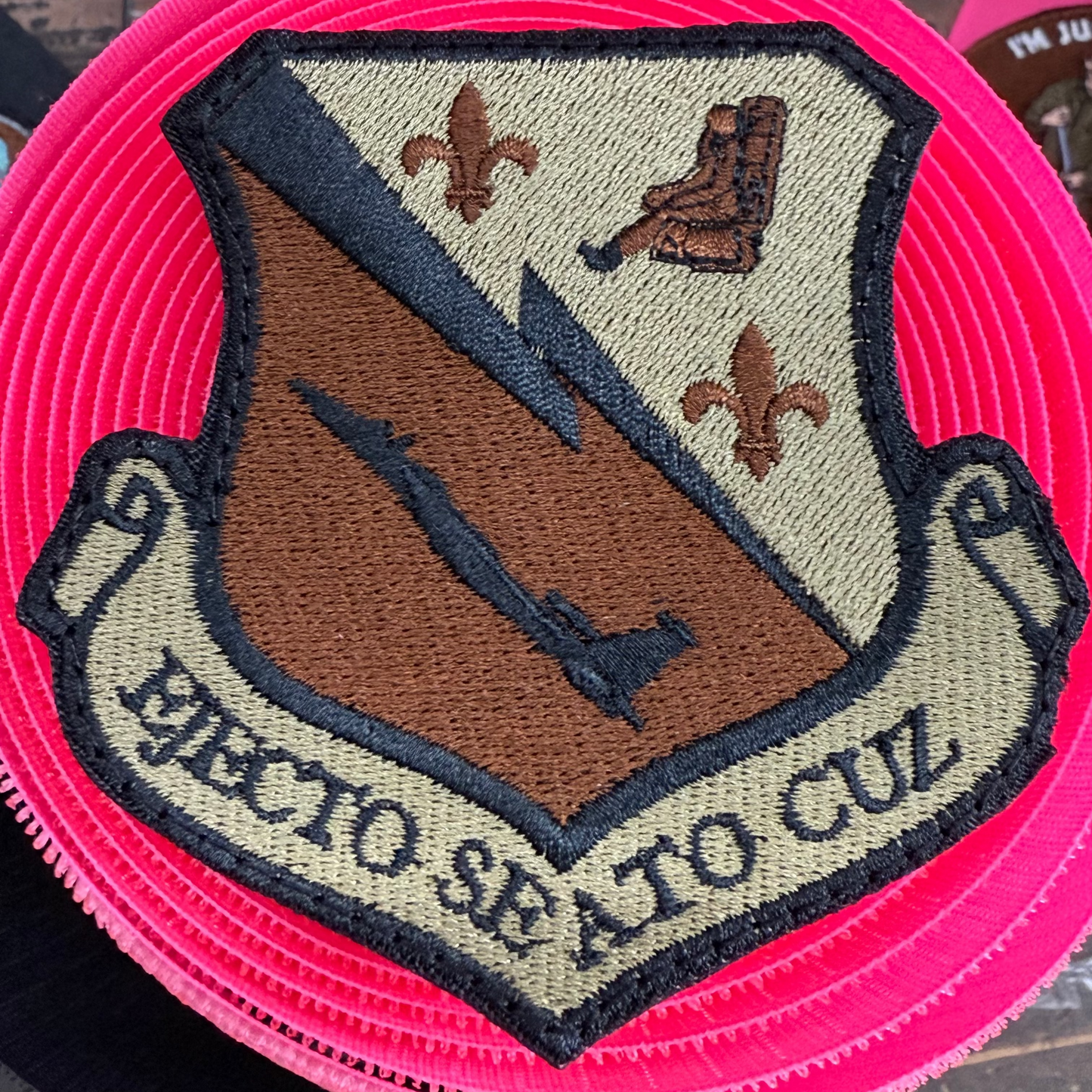 104th FW OCP Embroidered Morale Patch - Ejecto Seato Cuz