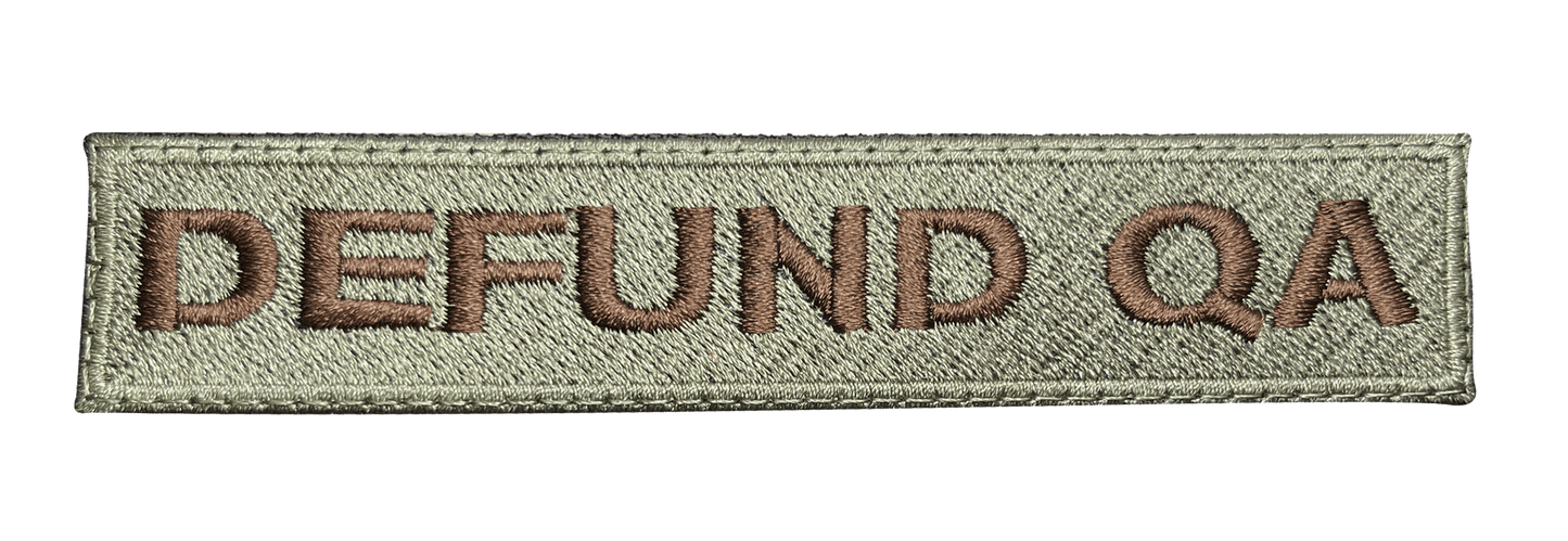 Defund QA patch