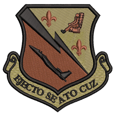 104th FW OCP Embroidered Morale Patch - Ejecto Seato Cuz