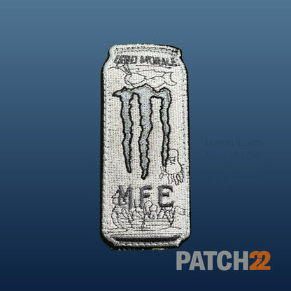White Monster MFE Morale Patch