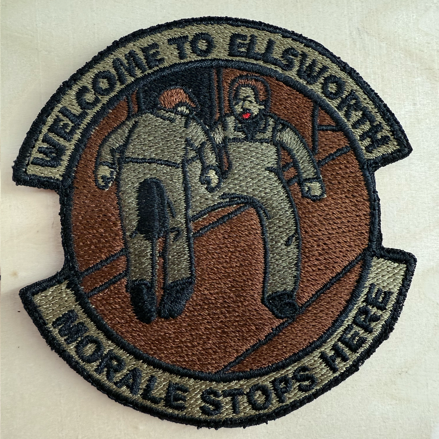 MORALE STOPS HERE