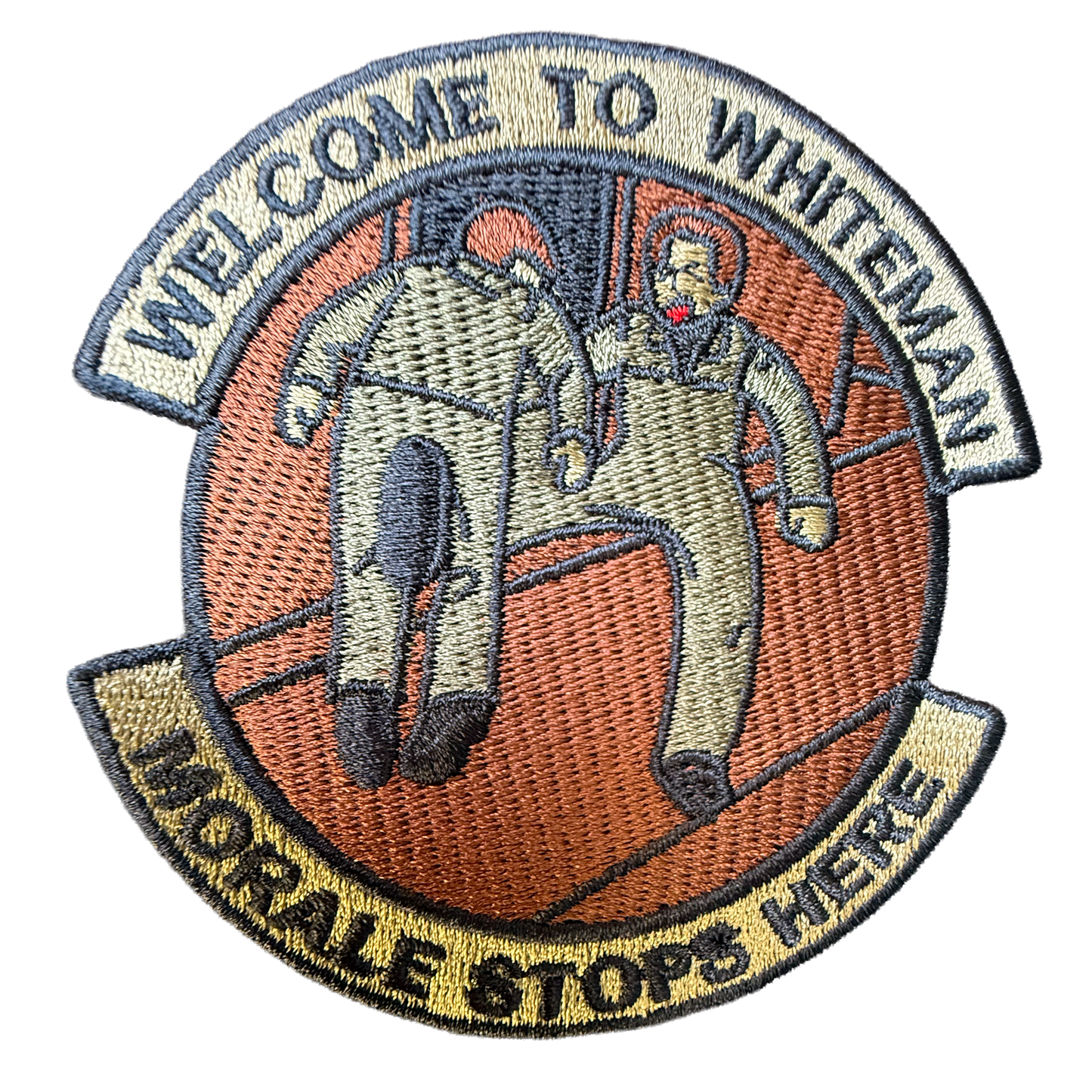MORALE STOPS HERE