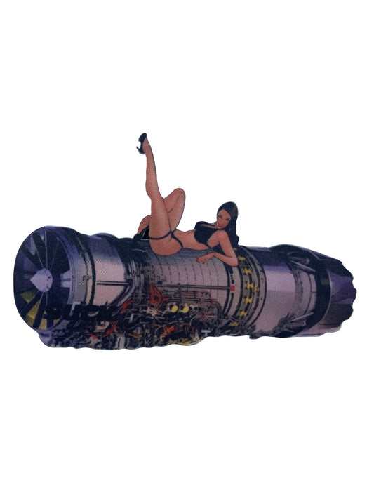 Printed Pinup Patch
