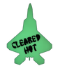F22 ACRYLIC CLEARED HOT
